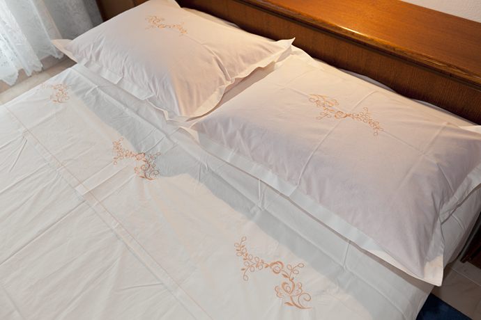 bed linen - closer look