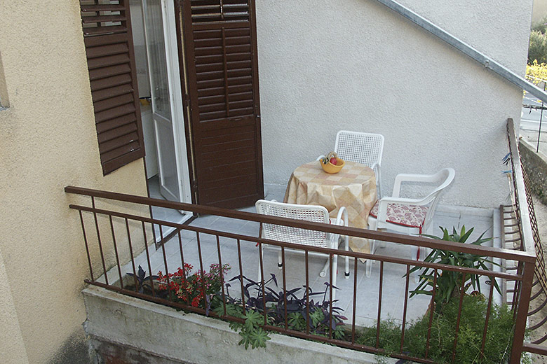 balcony - apartments Mravičić, Tučepi