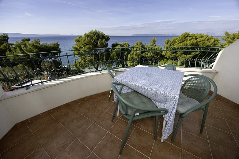 Apartments Murtela, Tučepi - balcony with sea view
