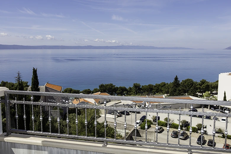 apartments Nede, Ante Grubišić, Tučepi - sea view from balcony in the morning