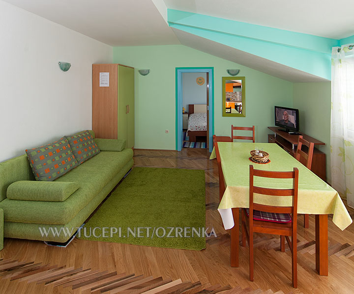 Apartments Ozrenka, Tučepi - living room