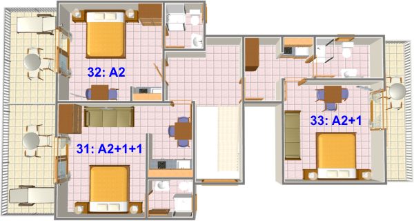 3th floor plan