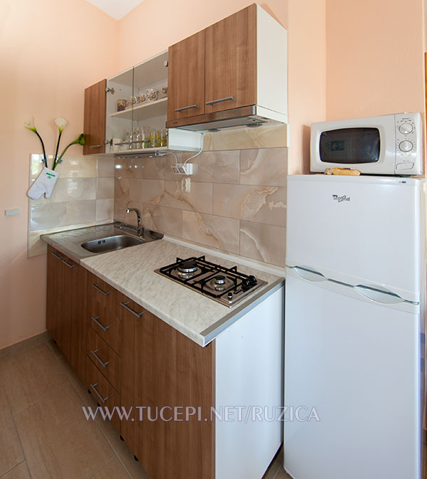 kitchen in the apartment Ružica Tučepi