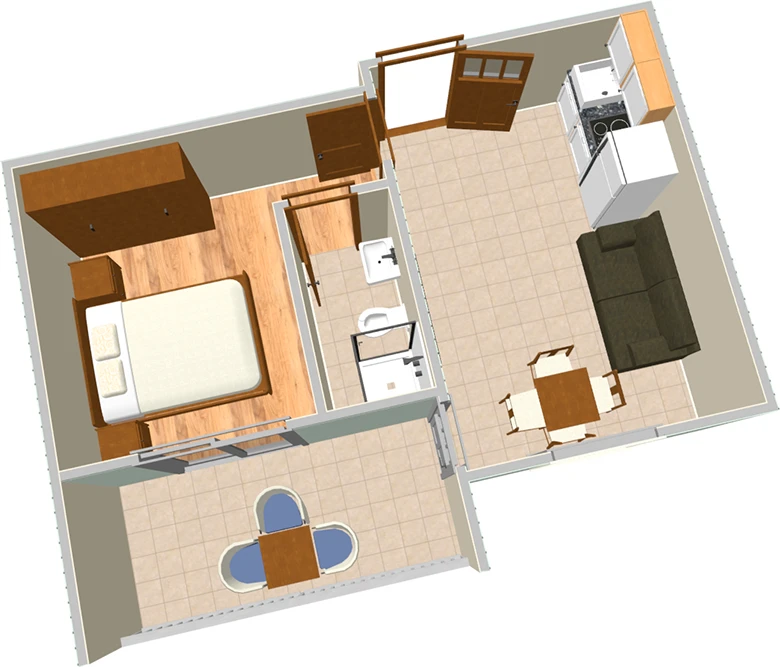 apartment's plan